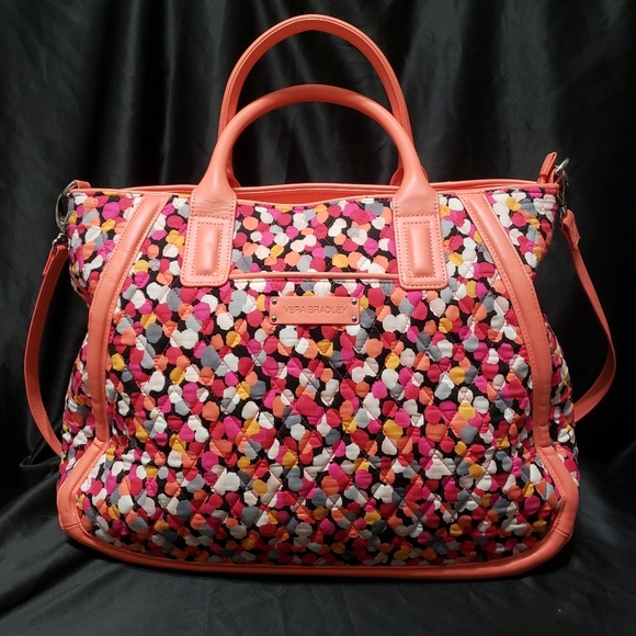 Vera Bradley Handbags - Vera Bradley Trapeze Tote in Pixie Confetti  NWOT